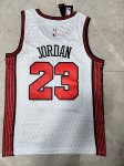 NBA 23 Jordan Chicago Bulls 22-23 city Maillot blanc brodé